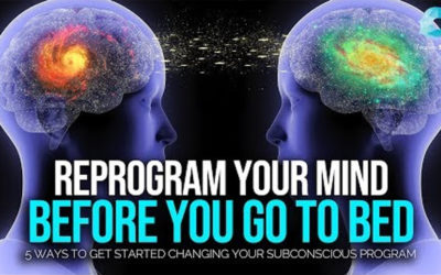 Reprogram Your Mind Before Sleeping